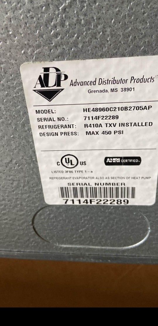 New 5ton Evaporator Coil