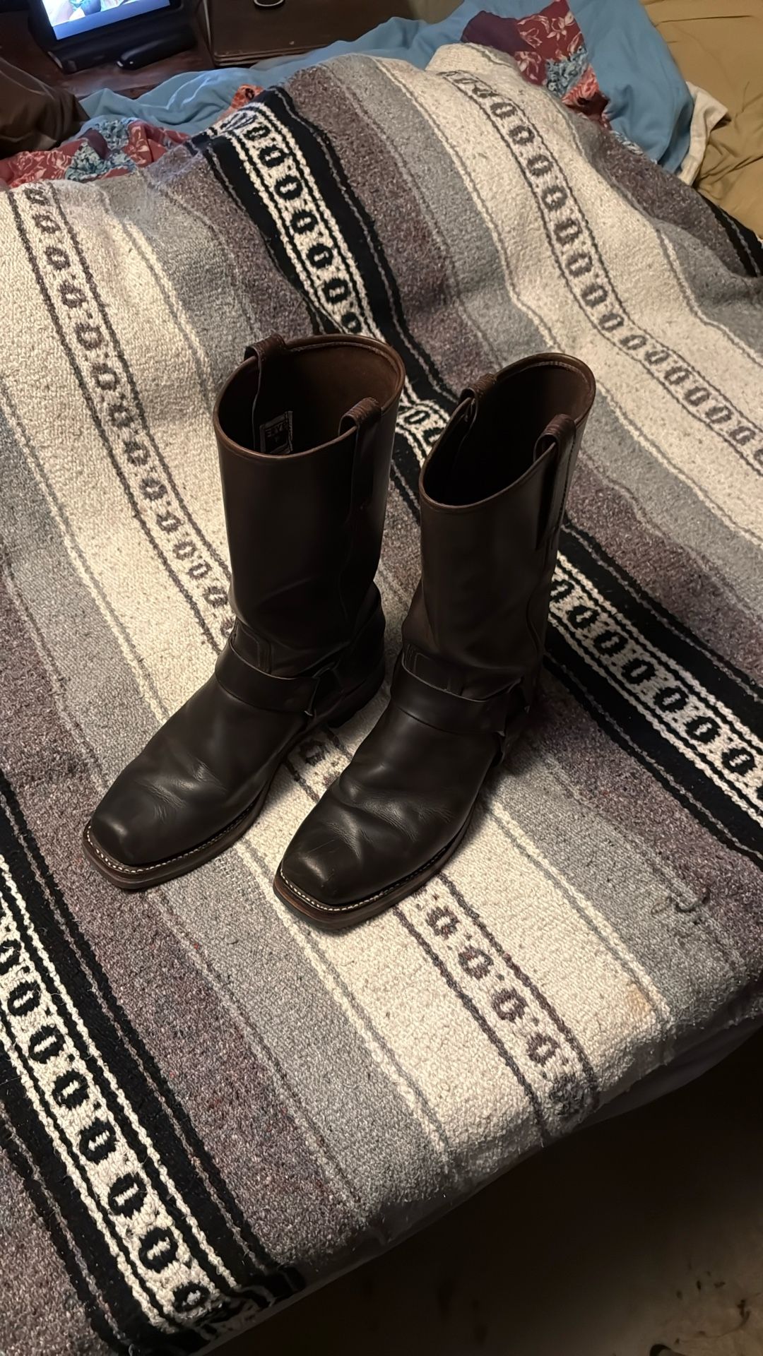 Frye Boots Size 11 Men’s. Recently Resoled.