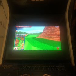 Arcade Size Golden Tee Video Game