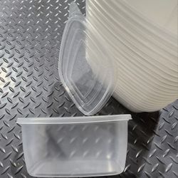 Plastic Storage Containers Set of 20