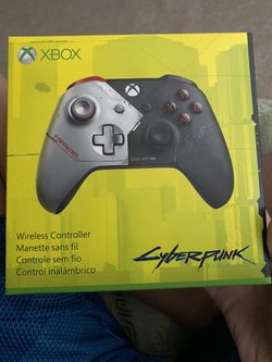 Limited edition Cyberpunk Xbox one controller (RARE)