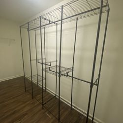 Closet organizer - adjustable