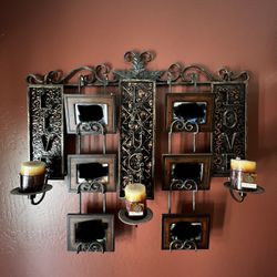 Wall Decor With 6 Picture Frames