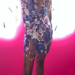 Fashionnova sugar free floral dress