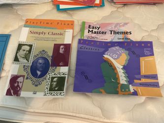 Piano books - $3 each