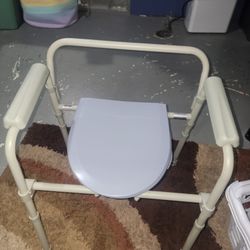 Bedside Commode Chair, Used as Raised Toilet