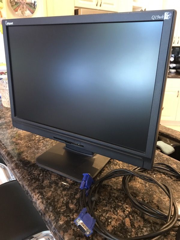 Viewsonic Optiquest Q19wb 19" widescreen monitor