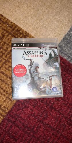 Assassins Creed 3 PS3