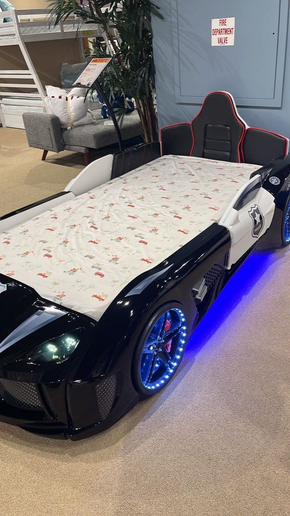 Elenora Twin Car Bed🚛3-7 Days Delivery 💳Financing Options