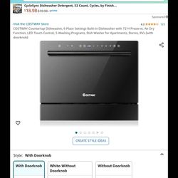 Countertop Dishwasher