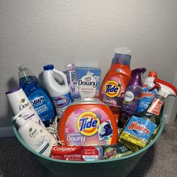New tide Plus downy Gift Basket 