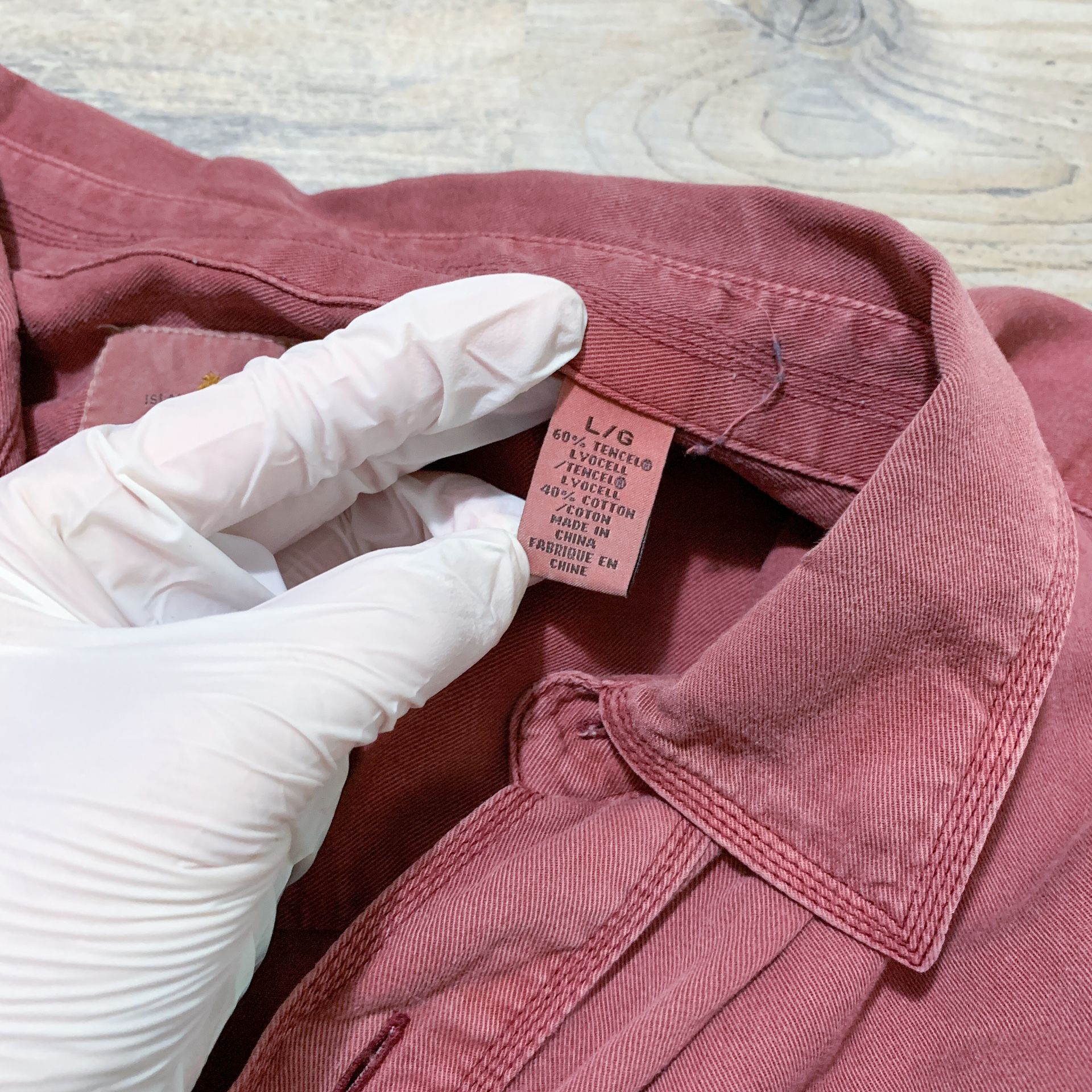 Tommy Bahama Burgundy Men Shirt Size L