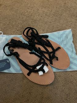 Women’s lace up sandals