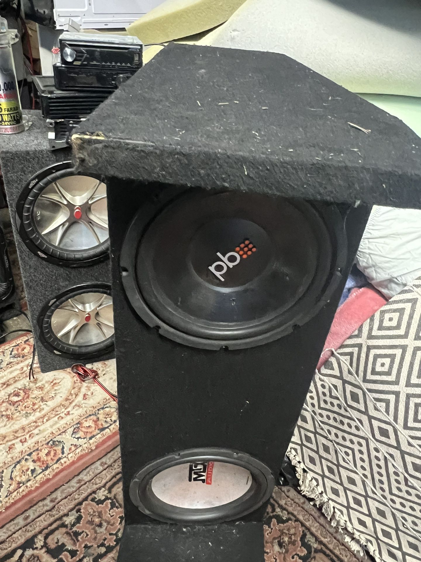 Pionner And More Speakers And Amplifier