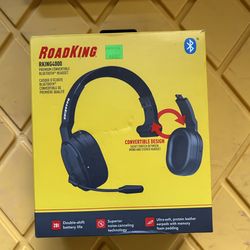 Roadking 4000 Premium Convertible Bluetooth Headset