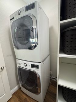 LG Stacked Washer and Dryer