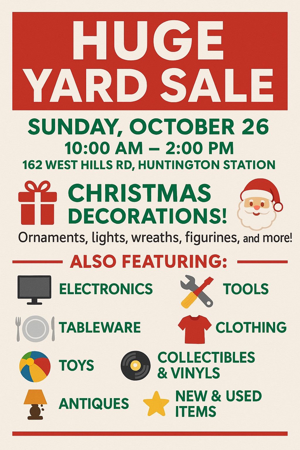 Yard Sale