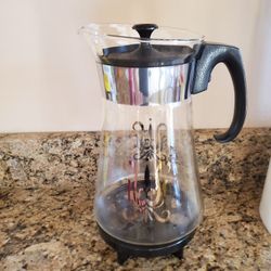Vintage Pyrex Coffee Cup Warming Pot