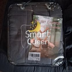 SMART QUEEN 15 Ib. Weighted Blanket