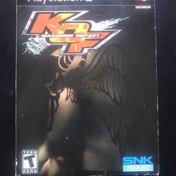 KOF Maximum Impact Collection Edition PS2 