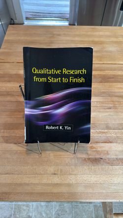Qualitative Research From Start To Finish Textbook
