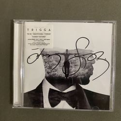 Trey Songz Trigga Signed Autographed cd