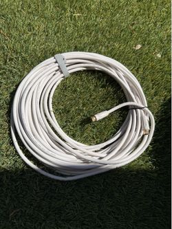 Coax video cable