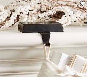 6 Pottery barn stocking holders