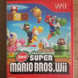 Nintendo Wii Super Mario Bros. Video Game