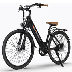 Movcan V80 Electric Bike, 1000W Motor 28MPH 26'' City Cruiser Ebike for Adults, 48V 13Ah Removable Battery Up to 70 Miles, 7-Speed Dual Disc Brake, Mo