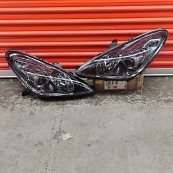 FOR 04-06 LEXUS ES330 Halogen OE STYLE SMOKED LENS CLEAR CORNER PROJECTOR HEADLIGHT LAMP