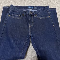 Patagonia dark blue jeans