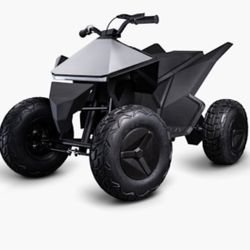 Kids Tesla Cyber quad 