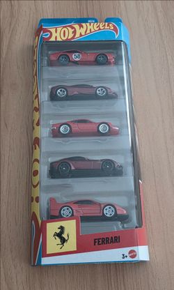 New Hot Wheels Ferrari 5-Pack