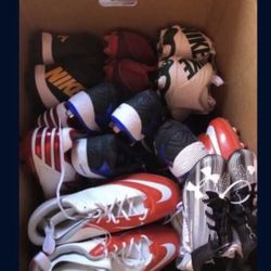 Wholesale Lot Of Shoes Boots Cleats 
