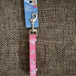 Vibrant Life Size Medium Pink Dog Leash 