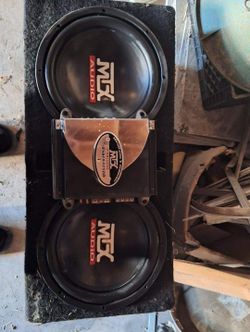 MTX 12s with Amp
