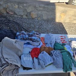 Various Clothes And Jeans 