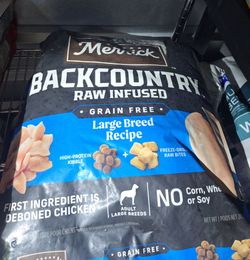 Merrick Backcountry Raw Infused Large Breed Dog Food