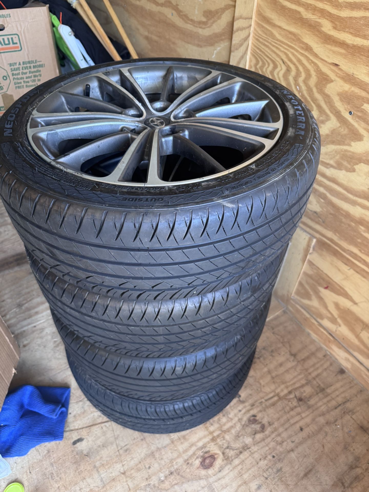 Scion Rims and Tires 215/45ZR17