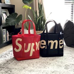 Supreme Raffia Tote