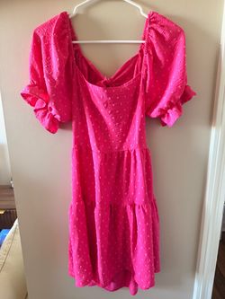 Pink dress