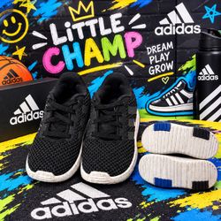 Adidas Kids Black Knit Sneakers