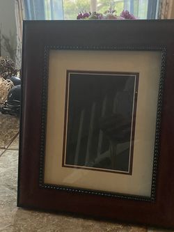 Nice Mahogany Wood Frames x2