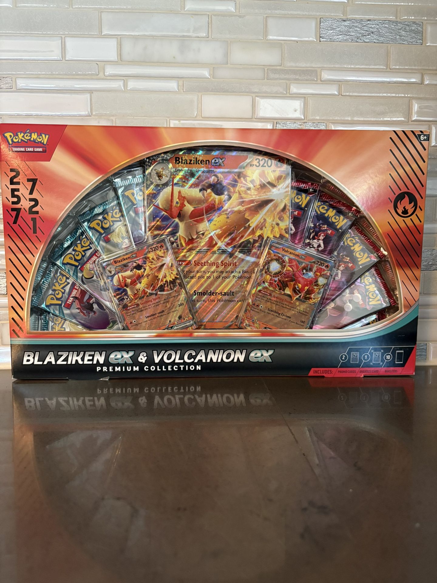 Pokémon Blaziken ex & Volcanion ex Premium Collection