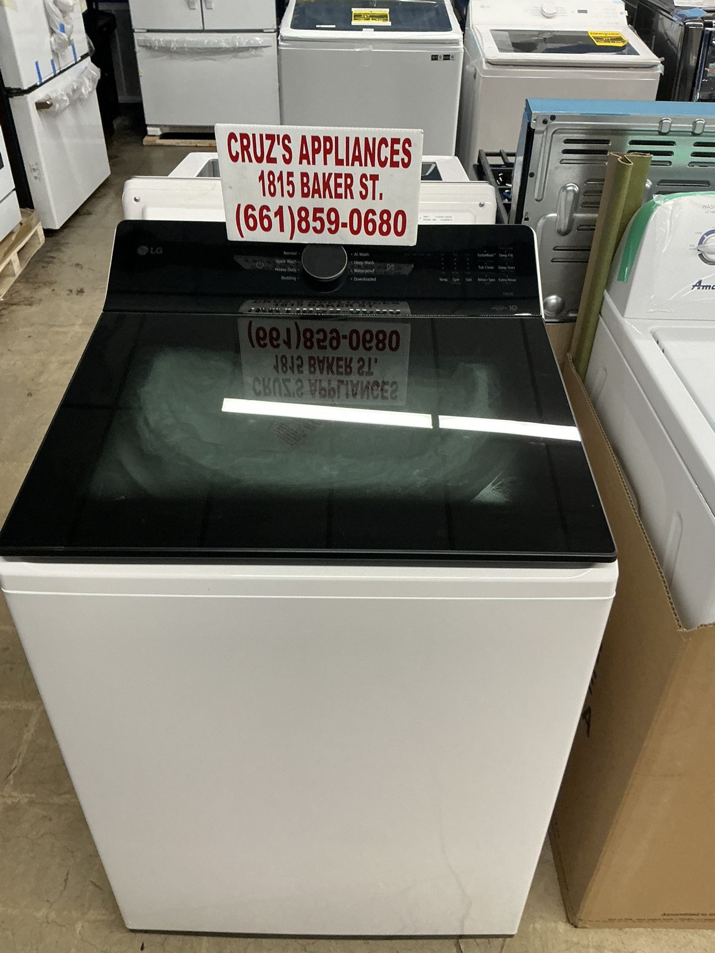 Cruz S Appliances Sales Brand New LG Washer