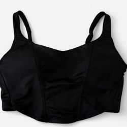 Victoria's Secret PINK Bustier Crop Top - Black | Size S/P