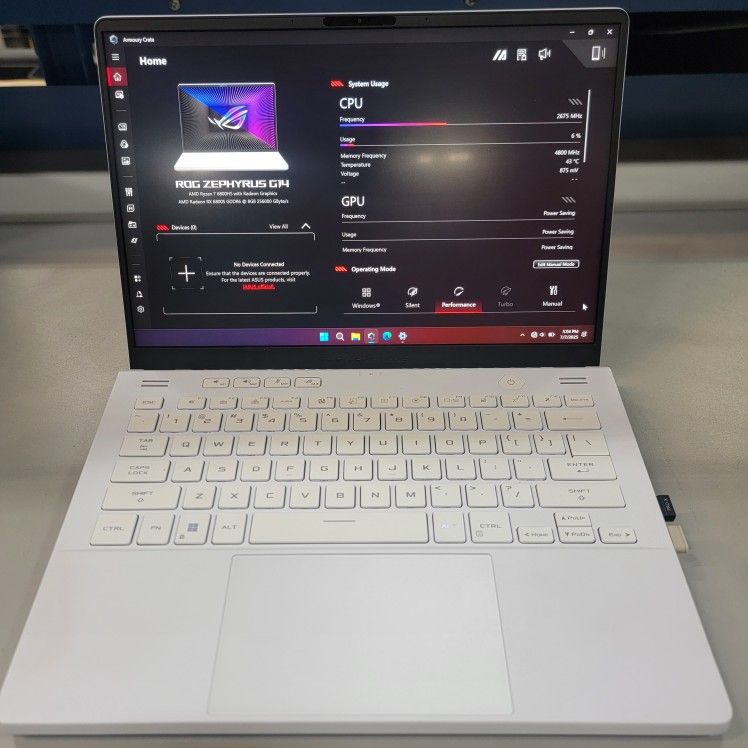2022 Rog Zephyrus G14 6800H/6800S ANIME MATRIX