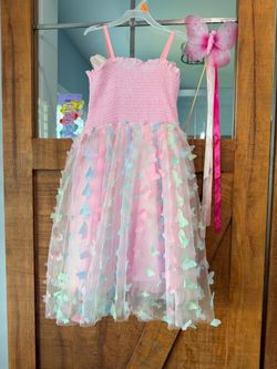 Butterfly Fairy/Princess Dress/Costume (size Medium)