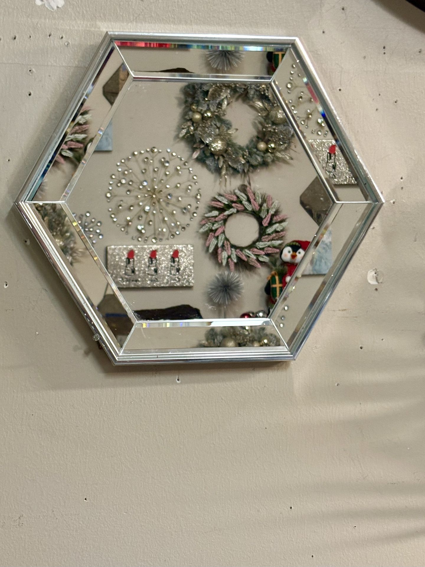 Cute Little Octagon Mirror
